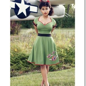 Sourpuss Keep Em Flying Dress